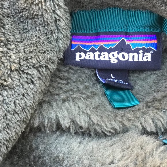 Patagonia Women’s Green 1/4 Snap Size Large - Picture 2 of 5